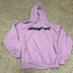 Snap-on Pink Hoodie